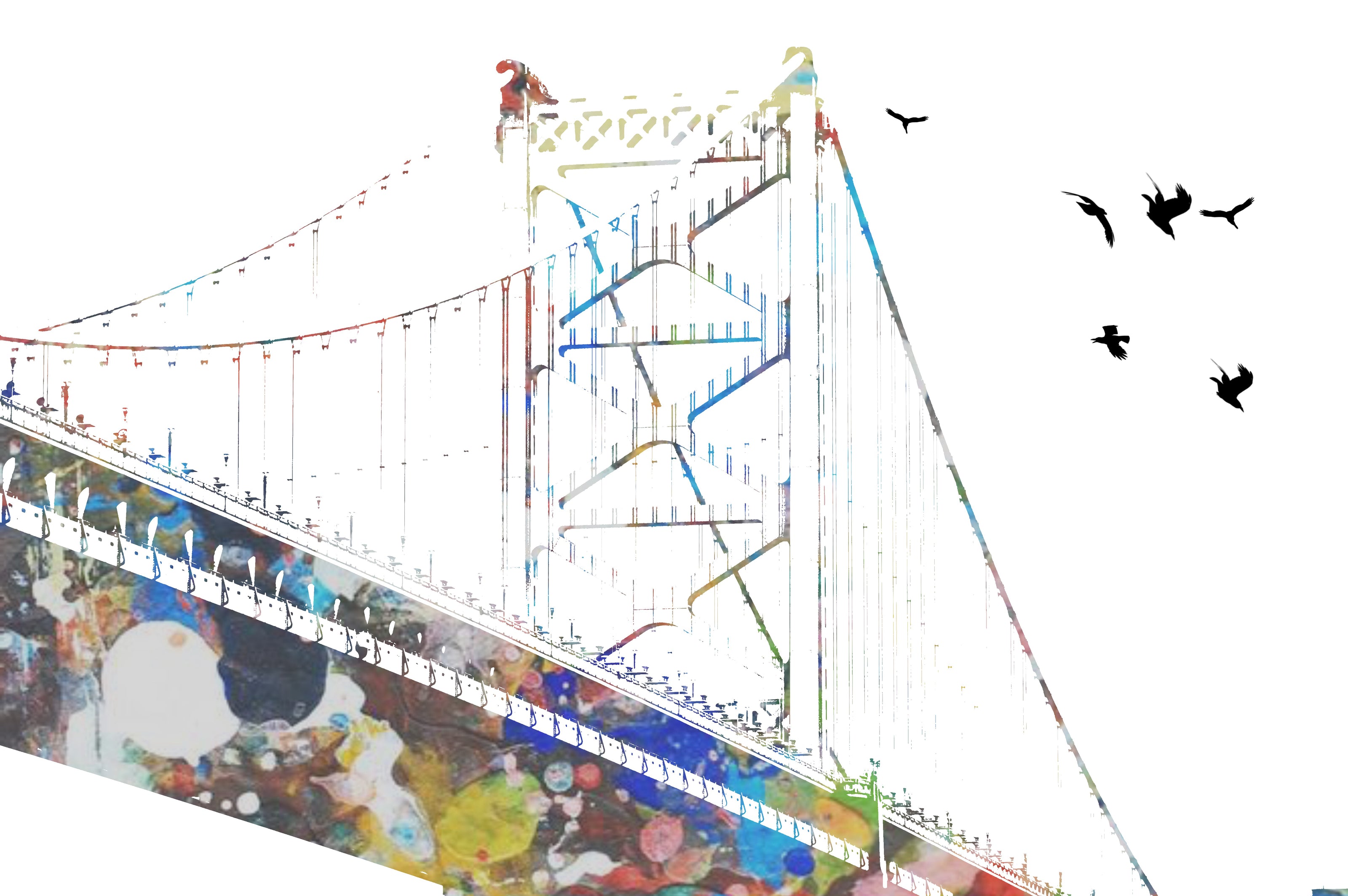 The Day I Flew- Abstract Architecture Photography Print | Modern Wall Art | Digital Download by Kevin Quinn