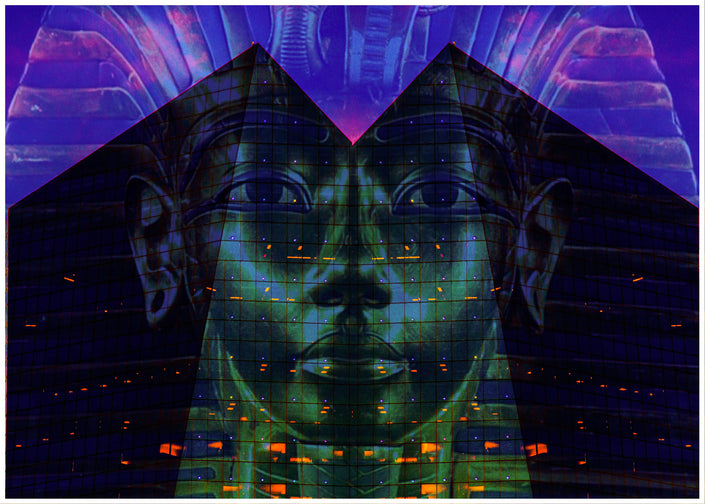 The Pharoah Speaks- Abstract Architecture Photography Print | Modern Wall Art | Digital Download by Kevin Quinn
