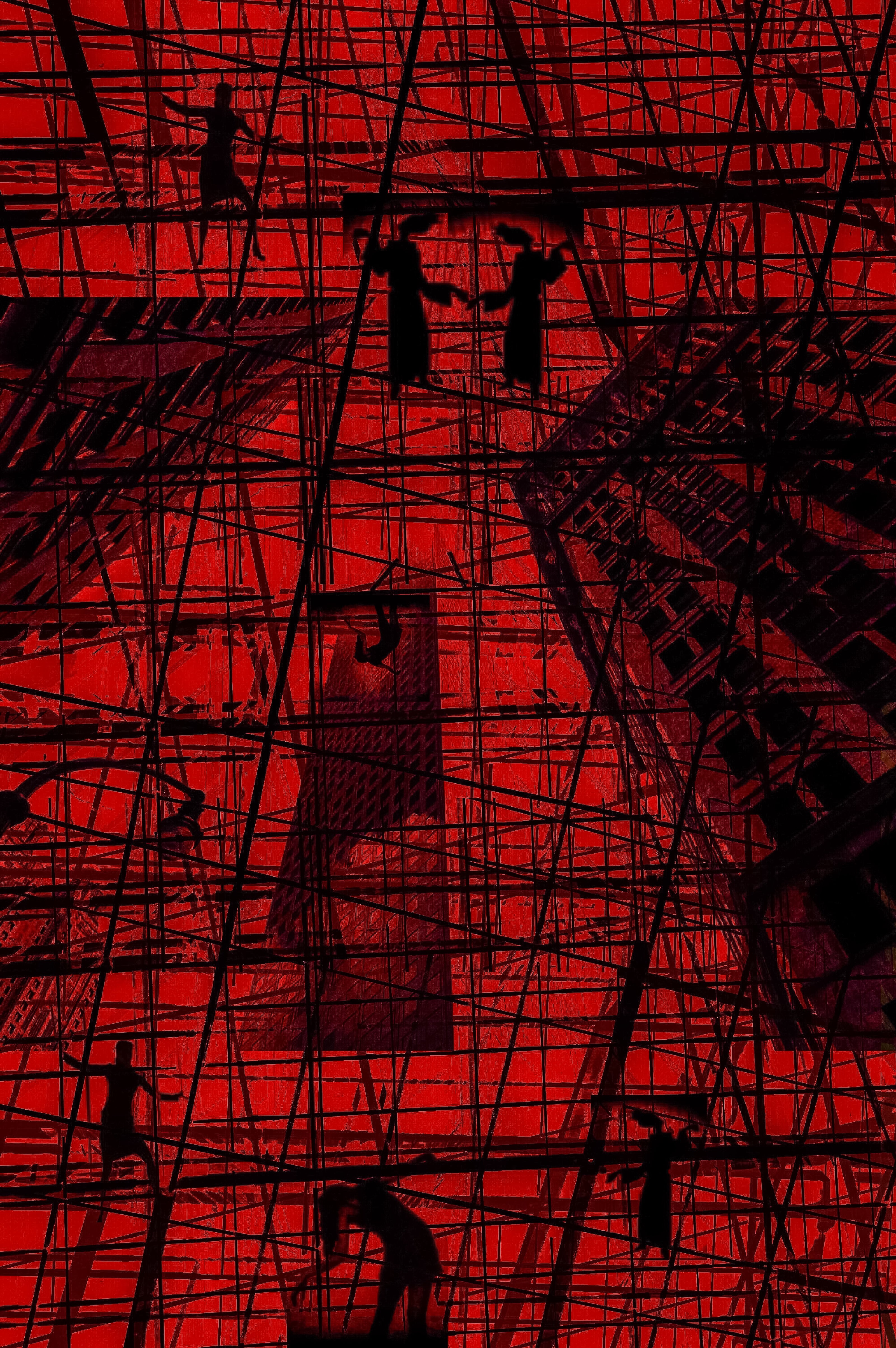 The Puppet Tragedy- Abstract Architecture Photography Print | Modern Wall Art | Digital Download by Kevin Quinn