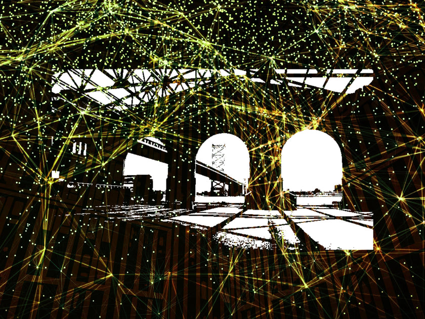 Through The Looking Glass- Abstract Architecture Photography Print | Modern Wall Art | Digital Download by Kevin Quinn