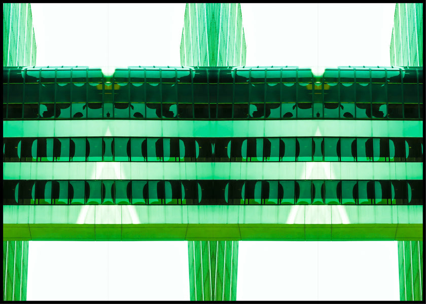 Train To OZ- Abstract Architecture Photography Print | Modern Wall Art | Digital Download by Kevin Quinn