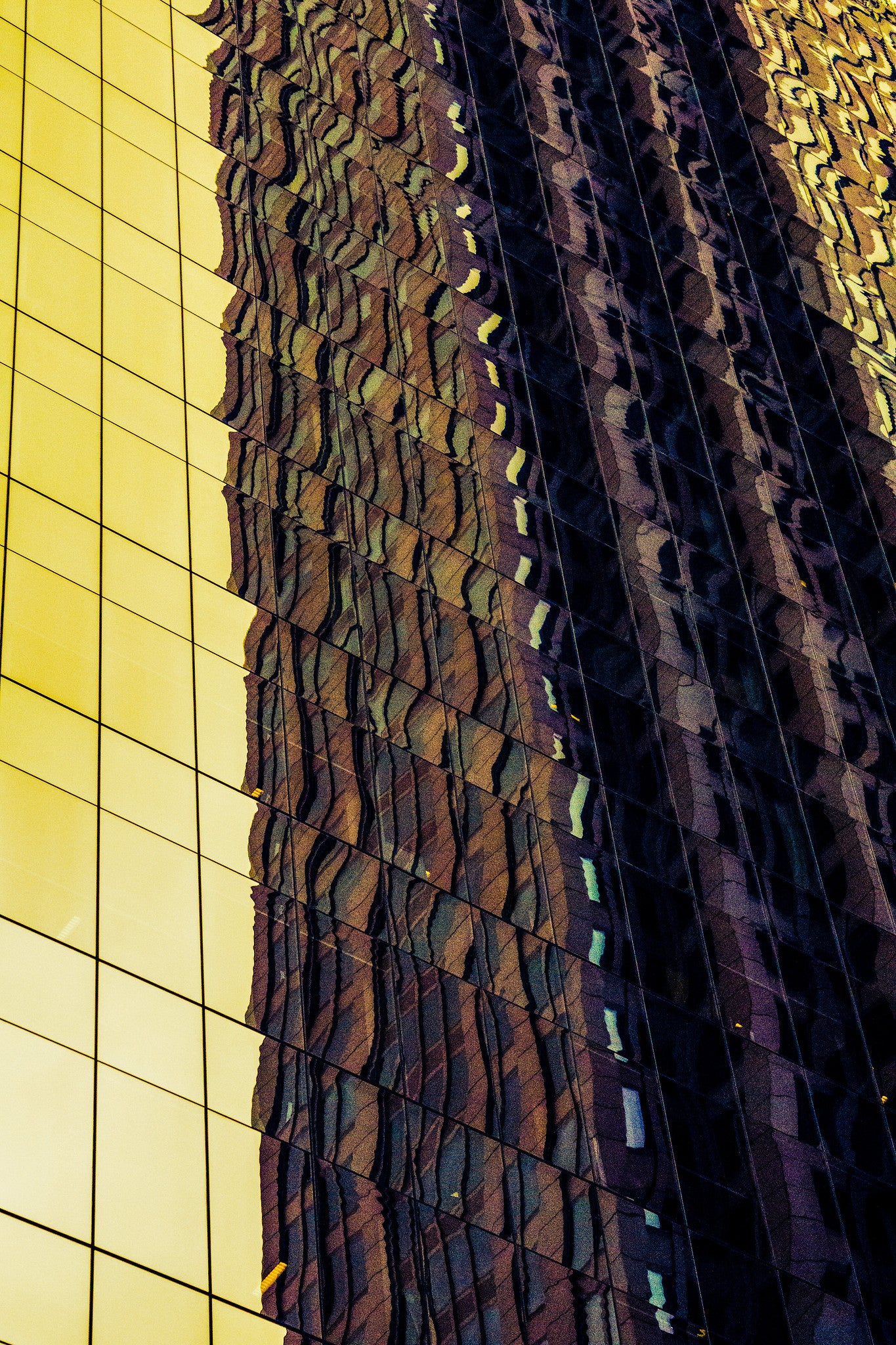 Trees Do Grow In The City- Abstract Architecture Photography Print | Modern Wall Art | Digital Download by Kevin Quinn
