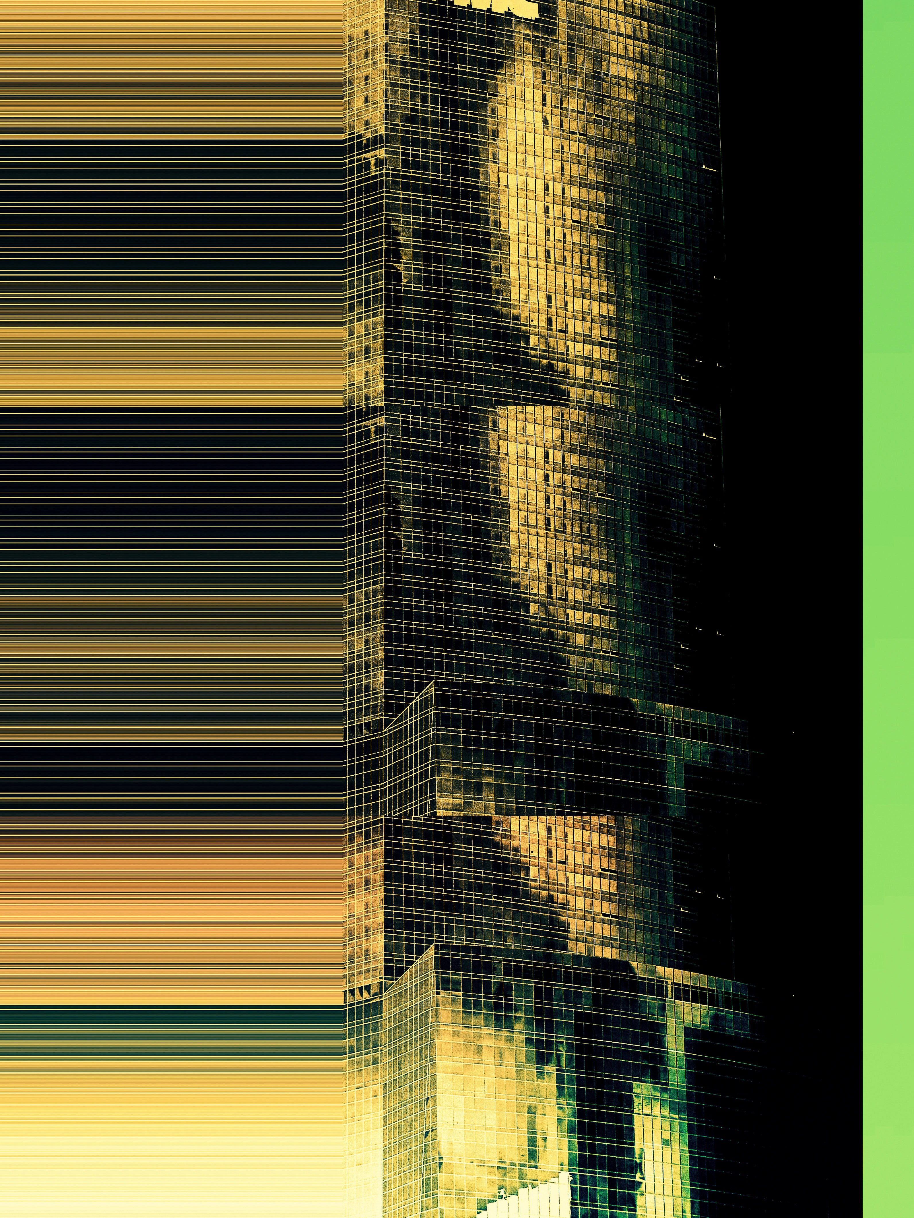 Trees Grow At Night- Abstract Architecture Photography Print | Modern Wall Art | Digital Download by Kevin Quinn