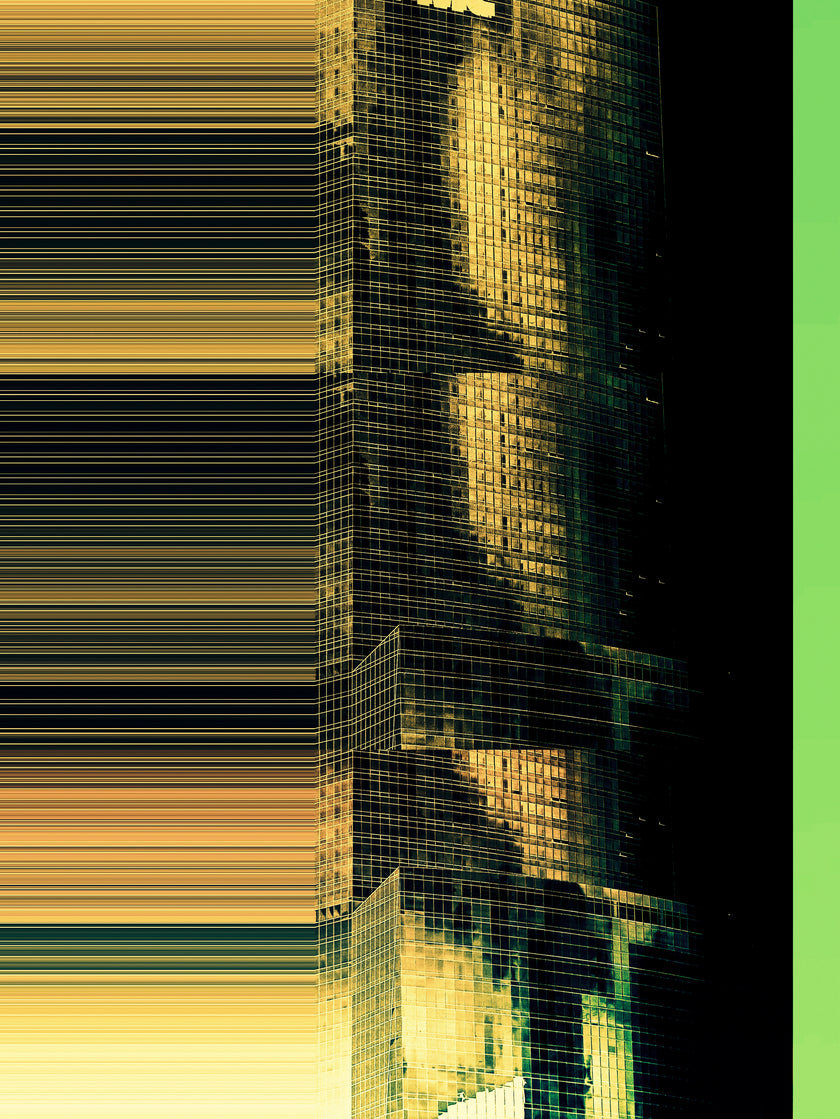 Trees Grow At Night- Abstract Architecture Photography Print | Modern Wall Art | Digital Download by Kevin Quinn