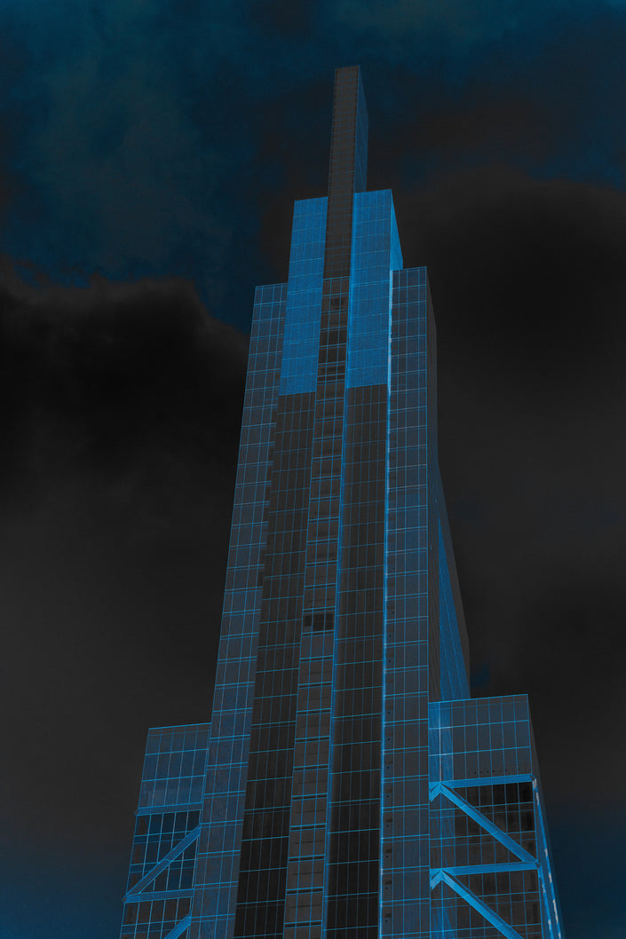 Tron- Abstract Architecture Photography Print | Modern Wall Art | Digital Download by Kevin Quinn