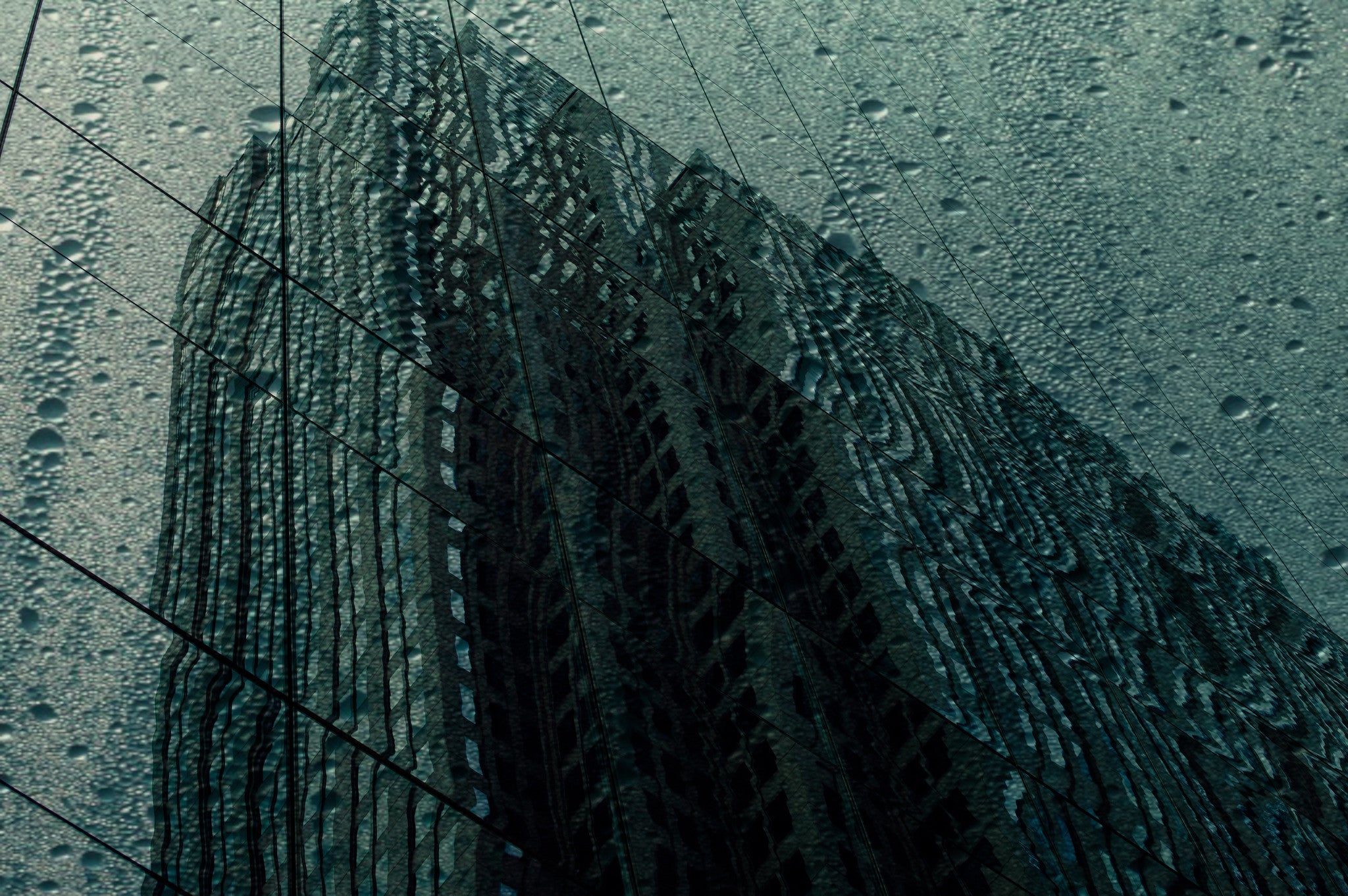 Waking The Rain- Abstract Architecture Photography Print | Modern Wall Art | Digital Download by Kevin Quinn