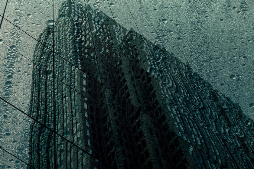 Waking The Rain- Abstract Architecture Photography Print | Modern Wall Art | Digital Download by Kevin Quinn
