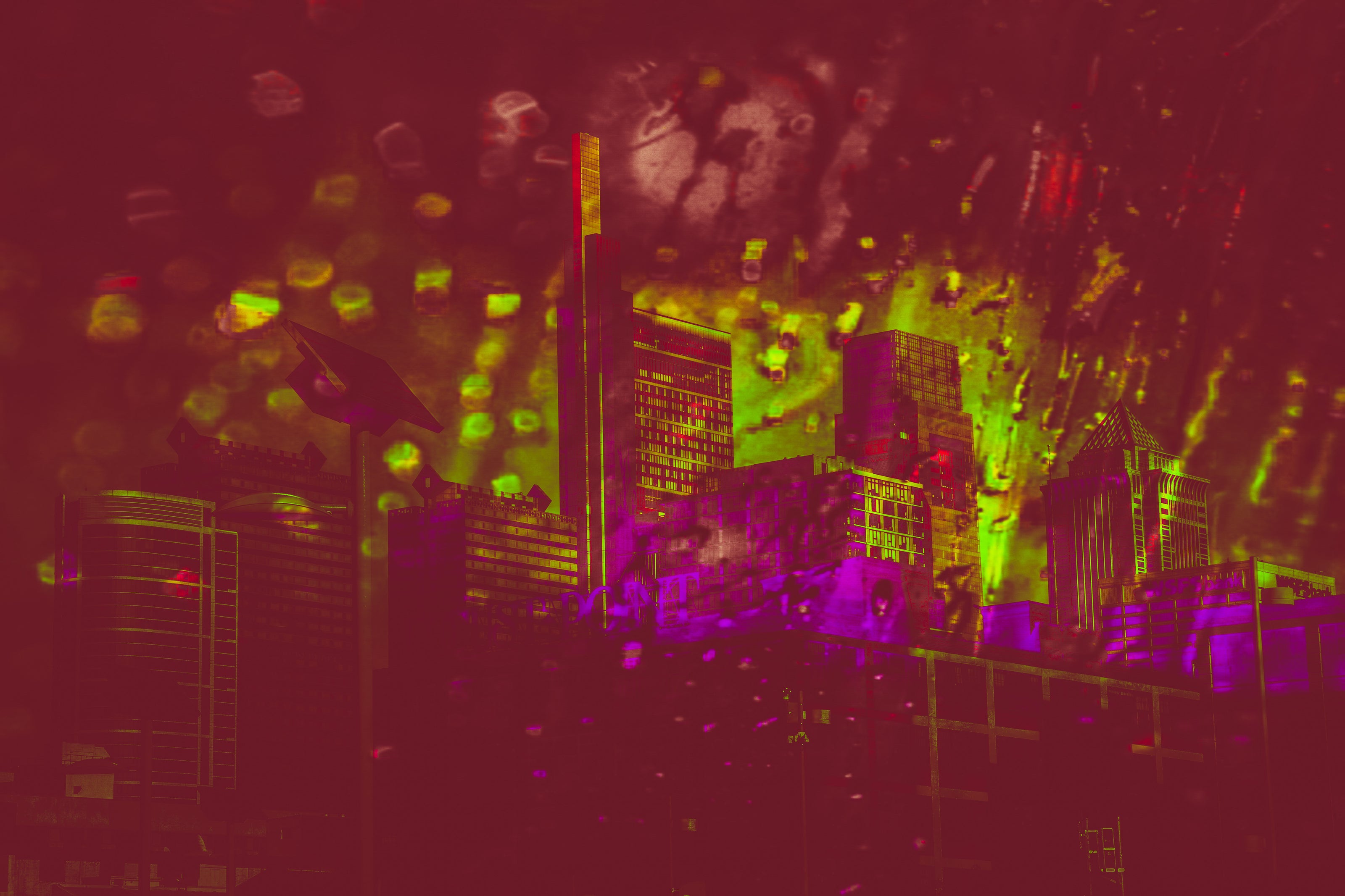 Walking With The Rain- Abstract Architecture Photography Print | Modern Wall Art | Digital Download by Kevin Quinn