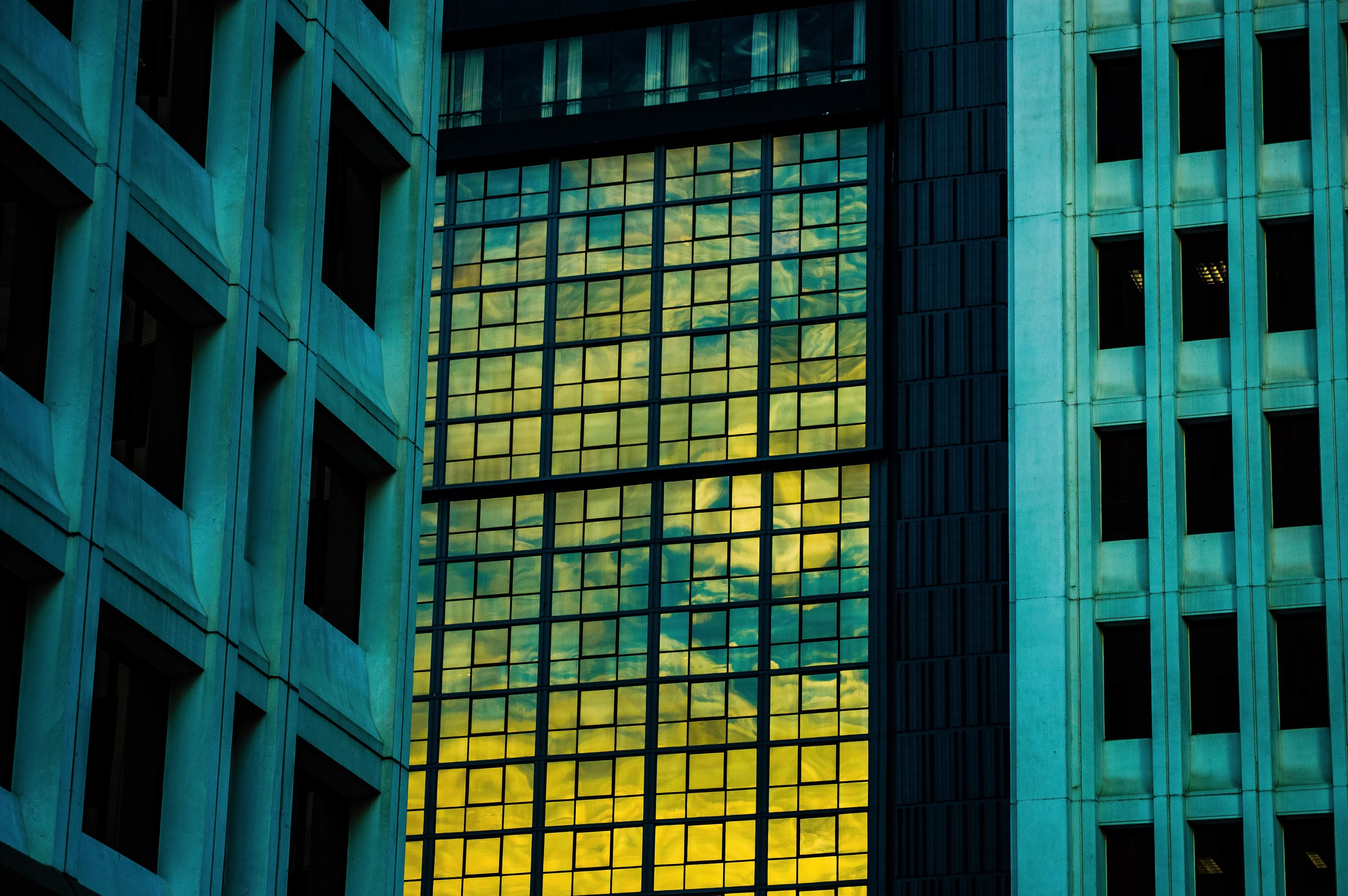 Walking With VanGogh- Abstract Architecture Photography Print | Modern Wall Art | Digital Download by Kevin Quinn