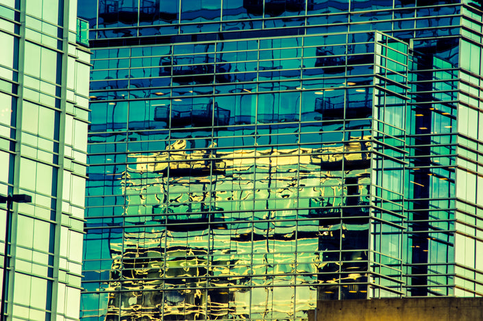 Watercoloring With You- Abstract Architecture Photography Print | Modern Wall Art | Digital Download by Kevin Quinn