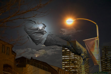 What The Night Can Do- Abstract Architecture Photography Print | Modern Wall Art | Digital Download by Kevin Quinn