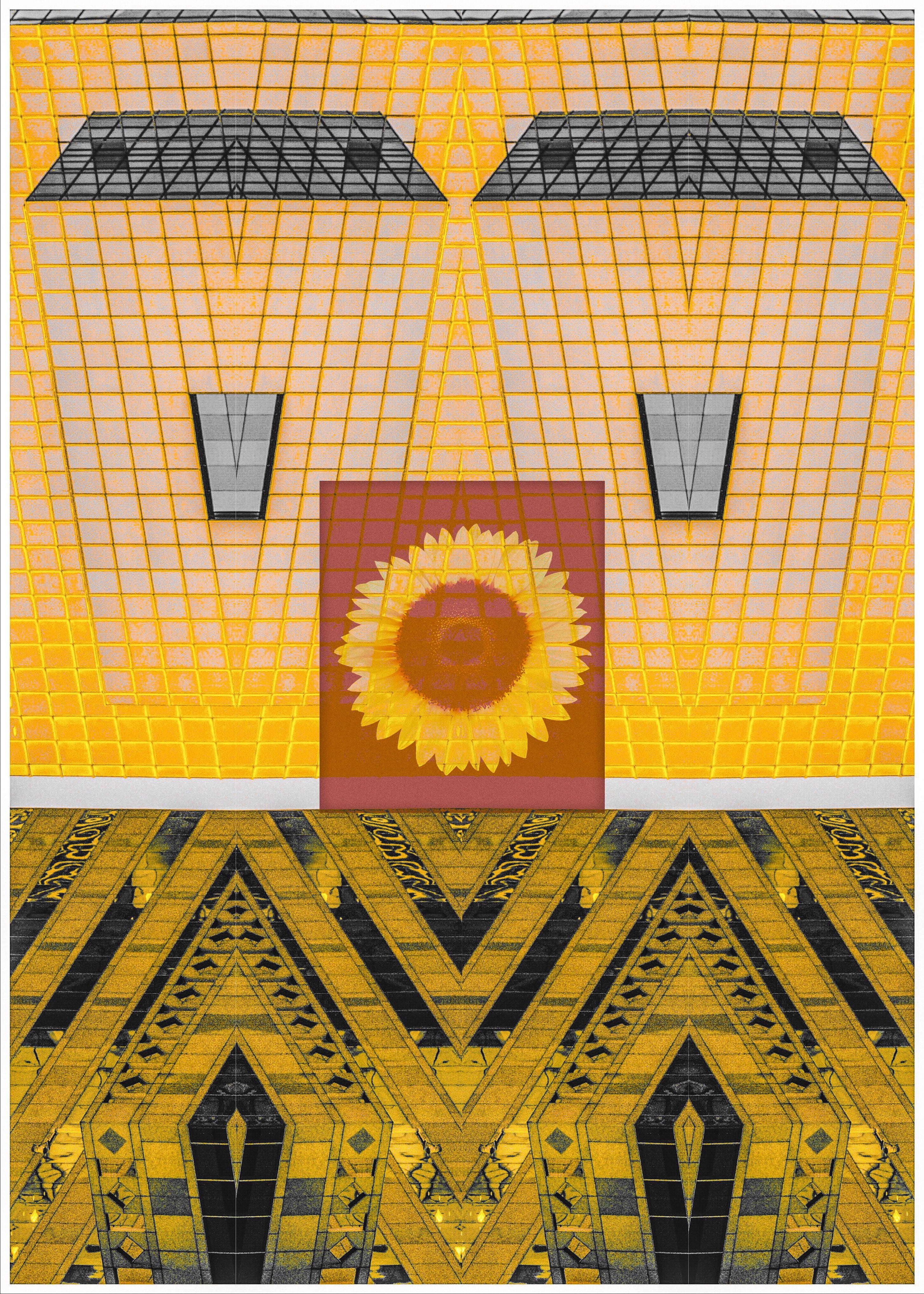 When A Sunflower Sang- Abstract Architecture Photography Print | Modern Wall Art | Digital Download by Kevin Quinn
