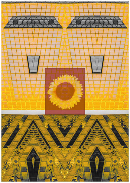 When A Sunflower Sang- Abstract Architecture Photography Print | Modern Wall Art | Digital Download by Kevin Quinn