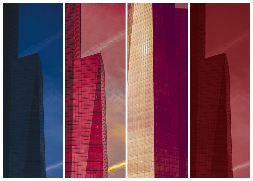 When Four Became Eight- Abstract Architecture Photography Print | Modern Wall Art | Digital Download by Kevin Quinn