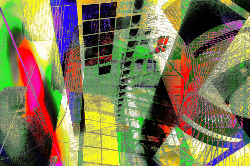 When Our Hearts Met- Abstract Architecture Photography Print | Modern Wall Art | Digital Download by Kevin Quinn