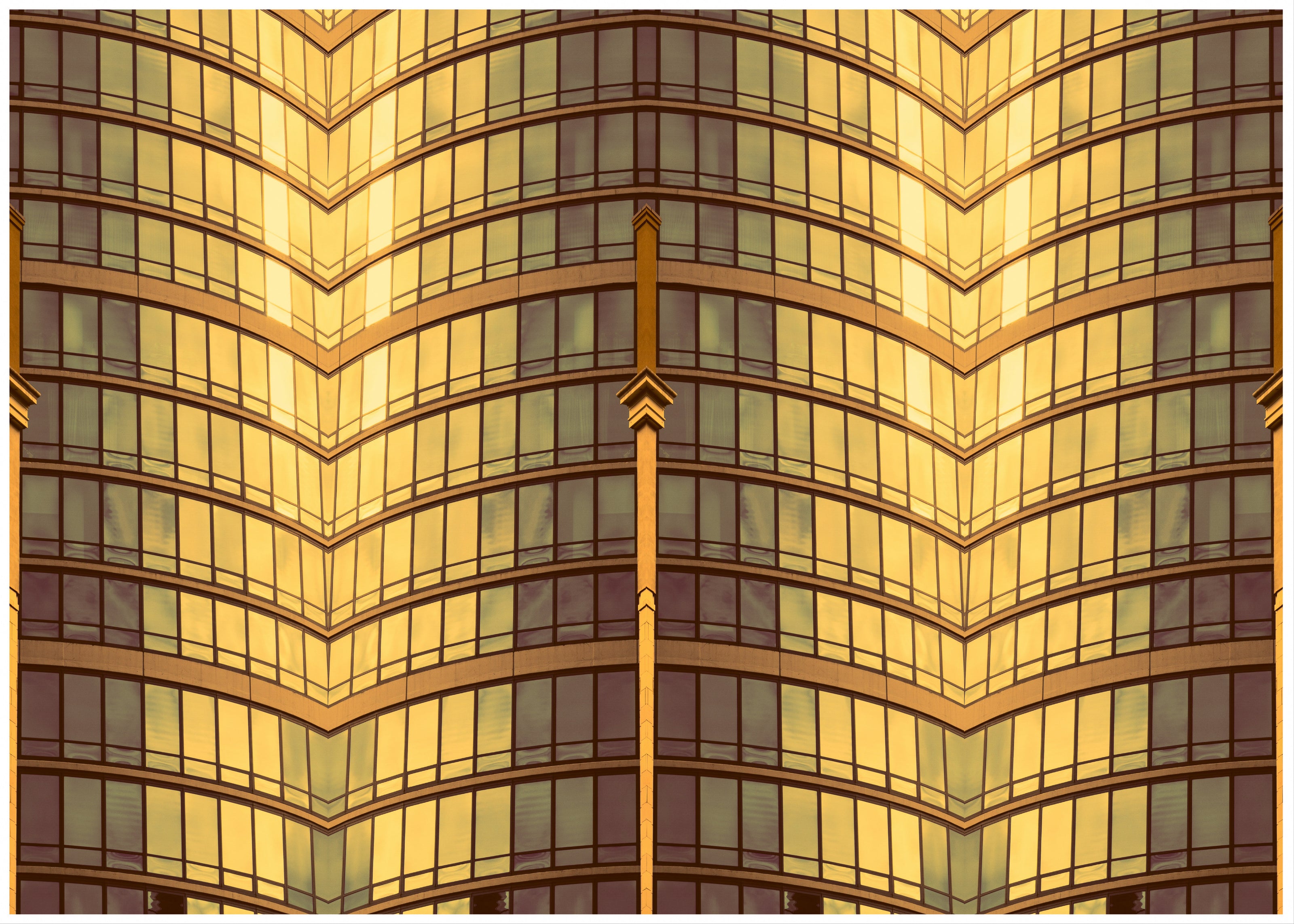 Yellow Brick Road- Abstract Architecture Photography Print | Modern Wall Art | Digital Download by Kevin Quinn