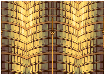 Yellow Brick Road- Abstract Architecture Photography Print | Modern Wall Art | Digital Download by Kevin Quinn